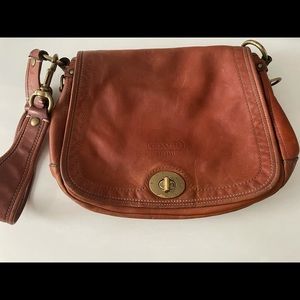 Coach legacy vachetta flap purse
